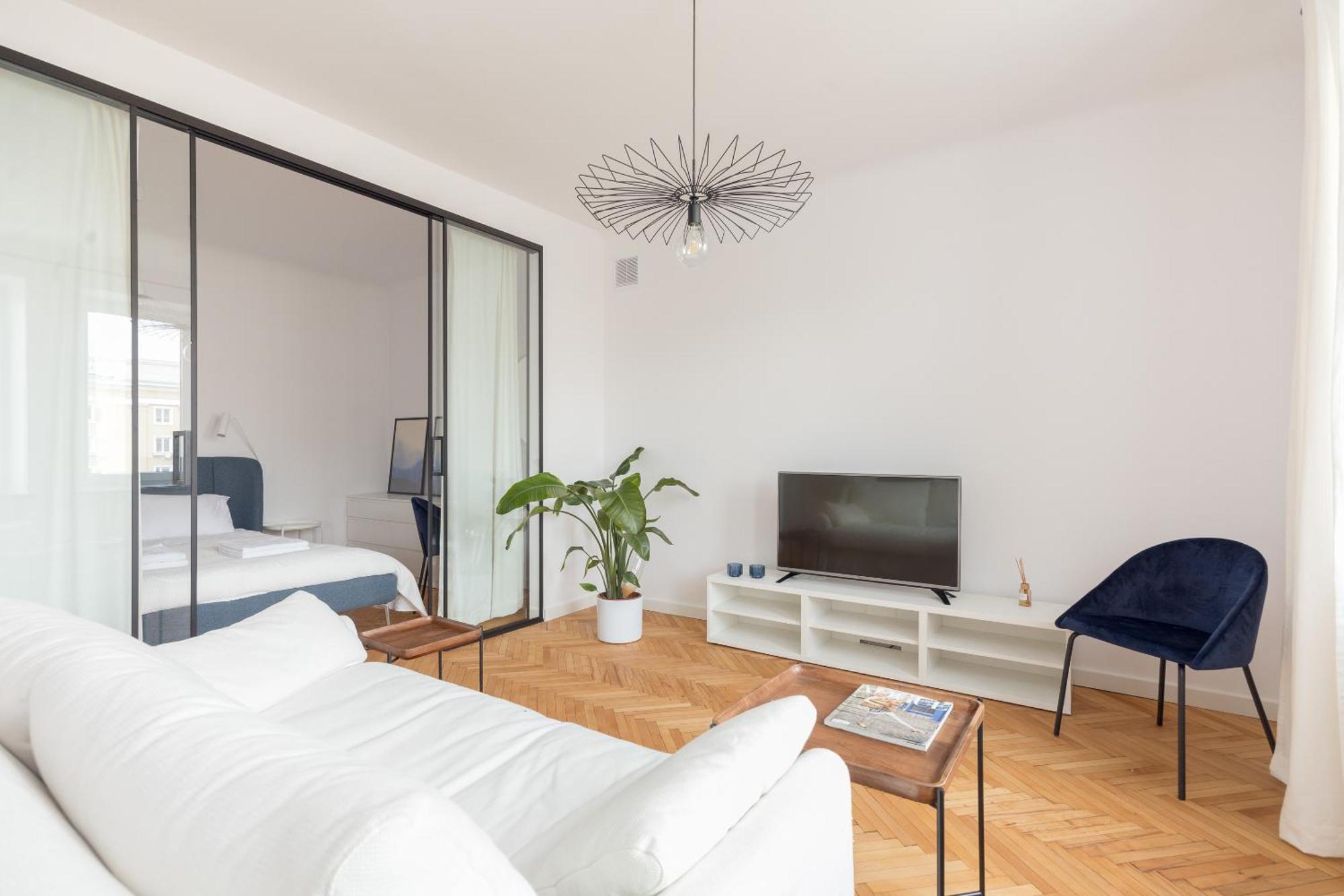 Designer Apartment In The Central Варшава Екстериор снимка